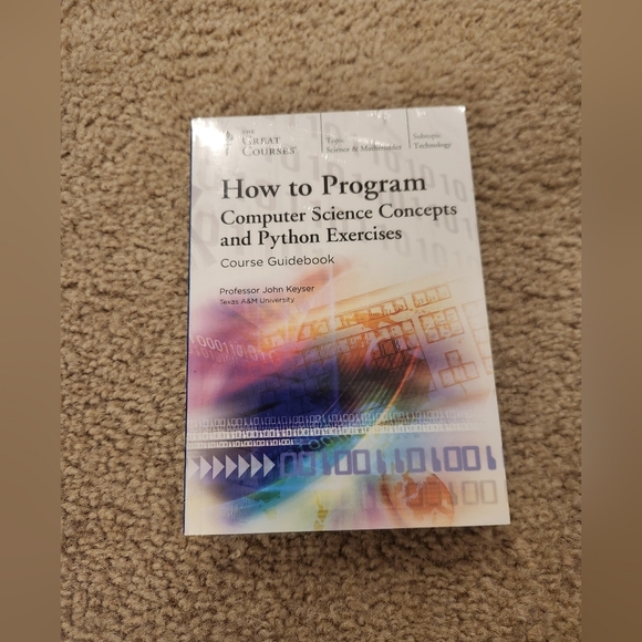 How to Program : Computer Science Concepts and Python Exercises by John K W/ DVD - Picture 1 of 2